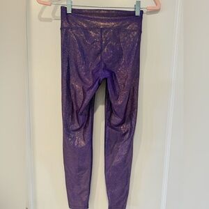 Heroine Sport Marvel Leggings size S iridescent pink/purple